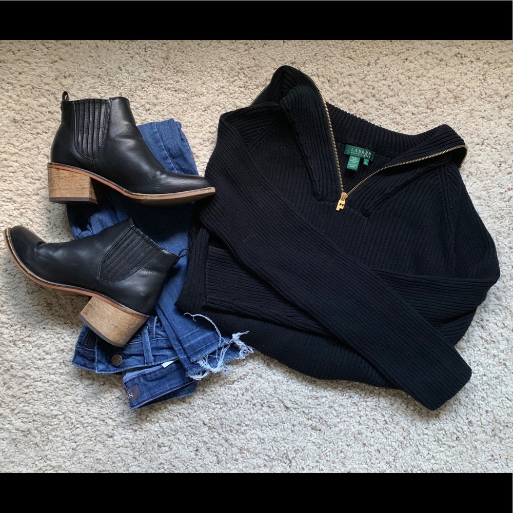 LAUREN BY RAPLH LAUREN HALF ZIP